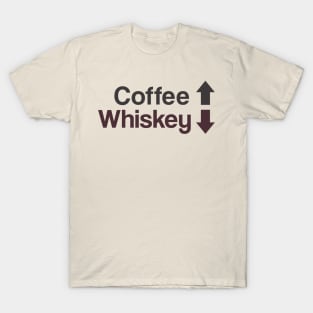 Coffee Up, Whiskey Down T-Shirt